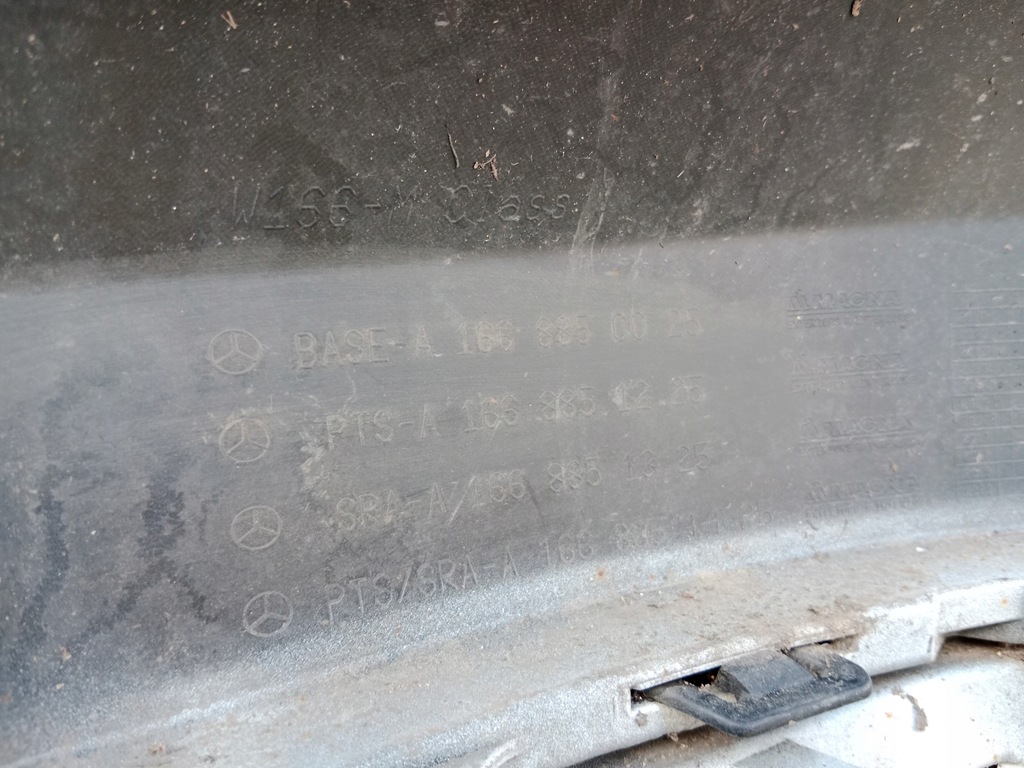 Mercedes ML 166 Front bumper front Product image